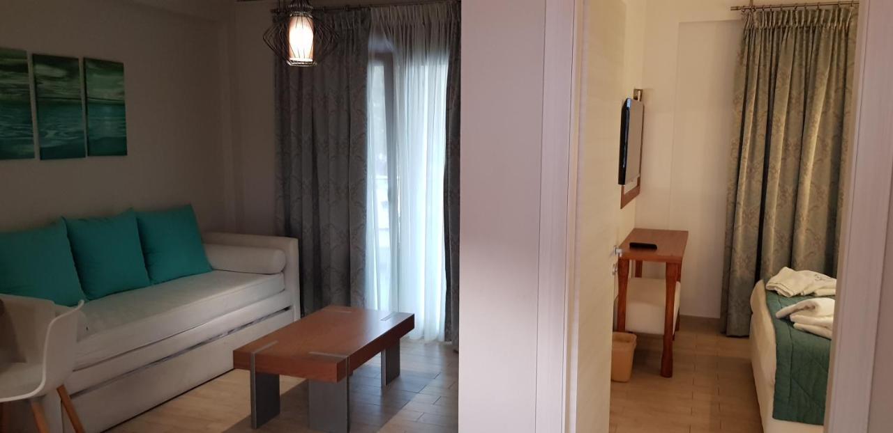 Hatzoudis Luxury Suites Chrysi Ammoudia Exterior foto